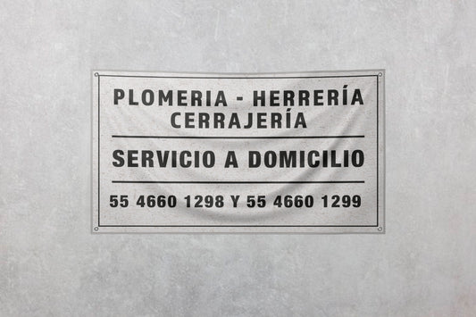 Print Urban Kitsch Advertisement Plomeria 62.5x35.8cm