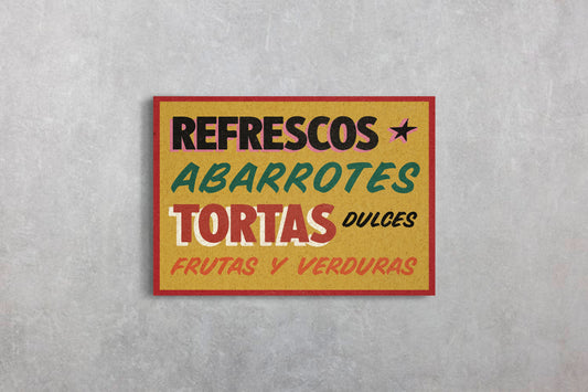 Print Urban Kitsch Advertisement Refrescos 250x192.2cm