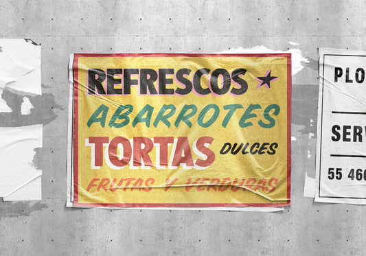 Print Urban Kitsch Advertisement Refrescos 250x192.2cm
