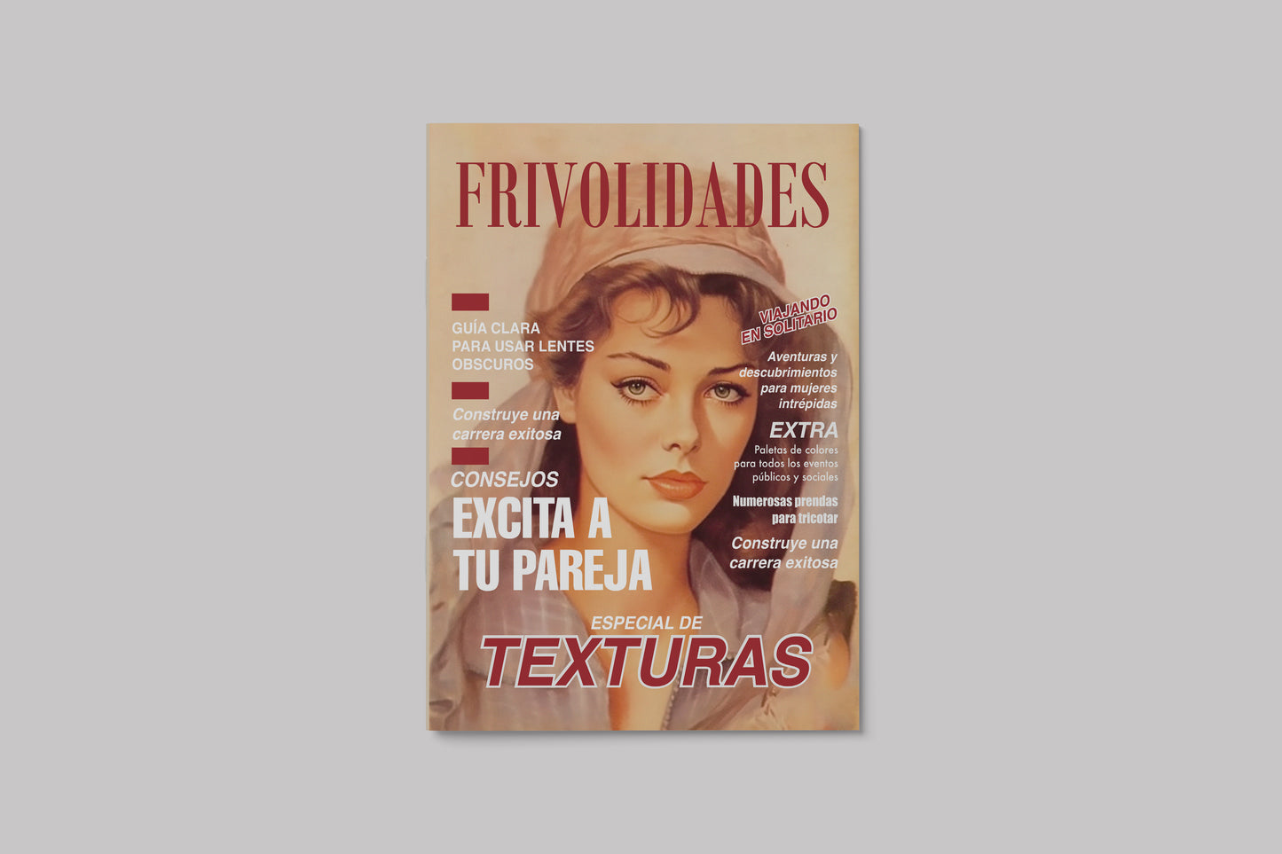 Print Magazine Frivolidades V1 Retro 43.1x27.9cm