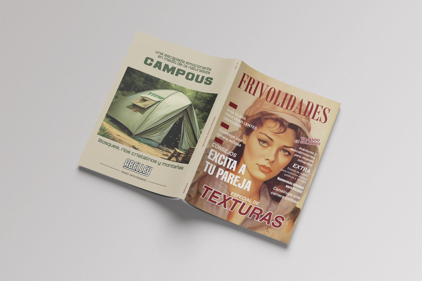 Print Magazine Frivolidades V1 Retro 43.1x27.9cm