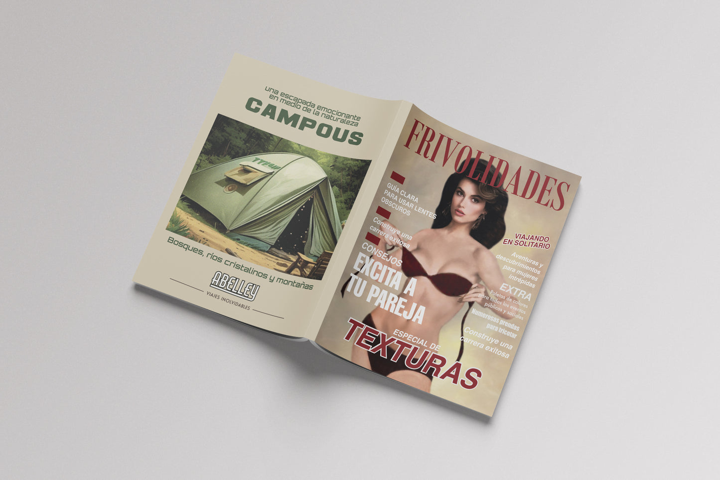 Print Magazine Frivolidades V2 Retro 47.9x29.5cm