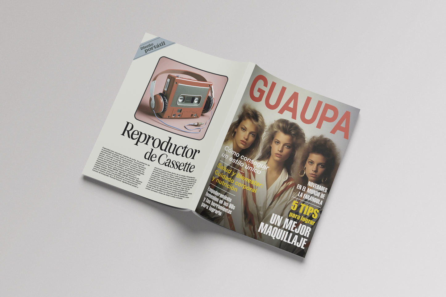 Print Magazine Guaupa Retro 47.5x29.5cm