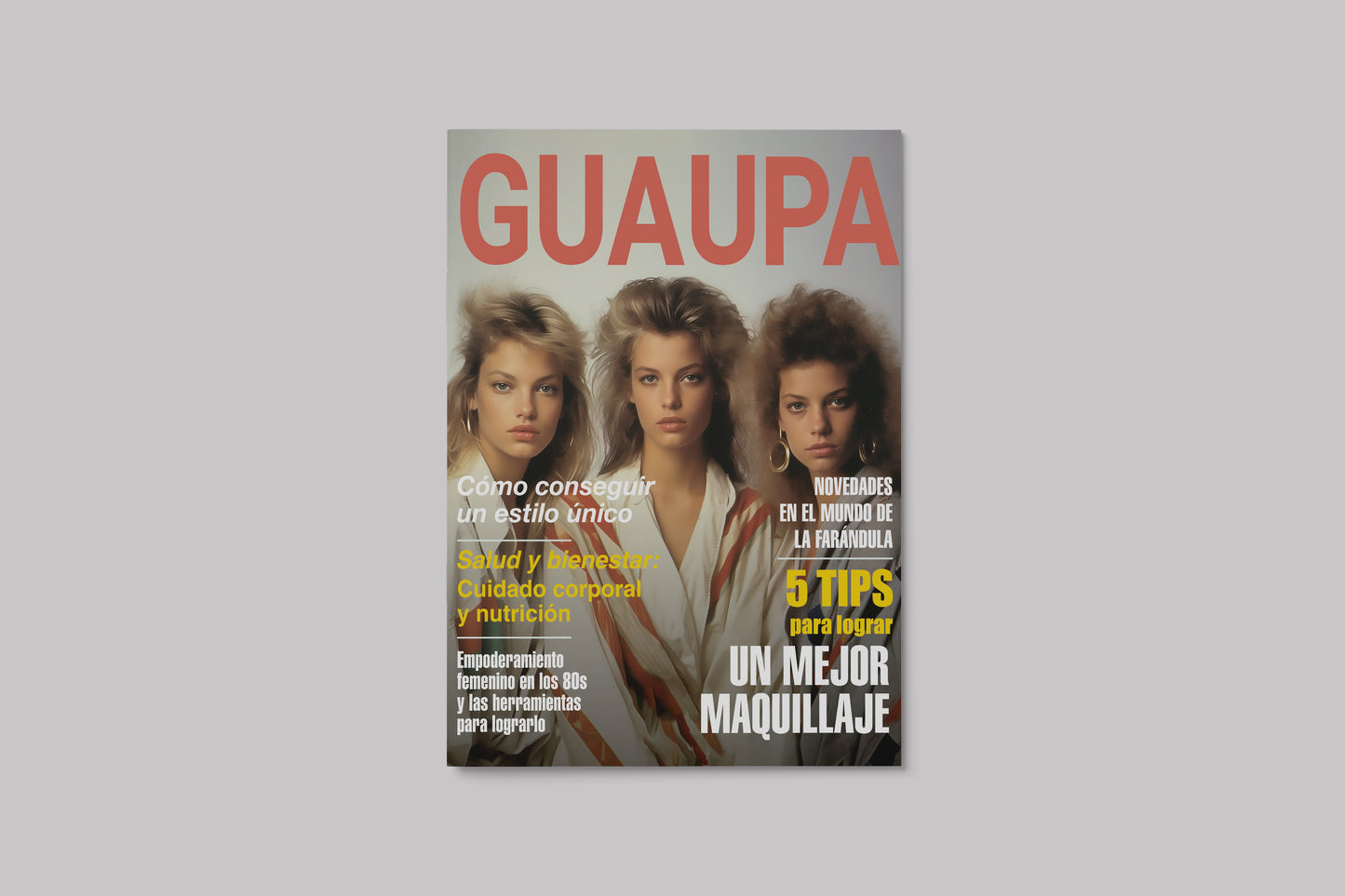 Print Magazine Guaupa Retro 47.5x29.5cm