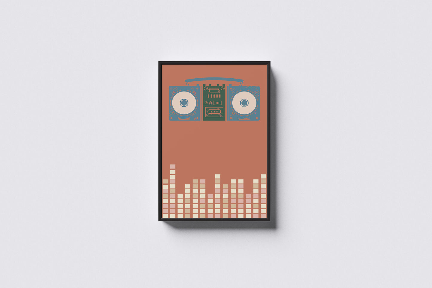 Print Music Volume Retro 60x90cm