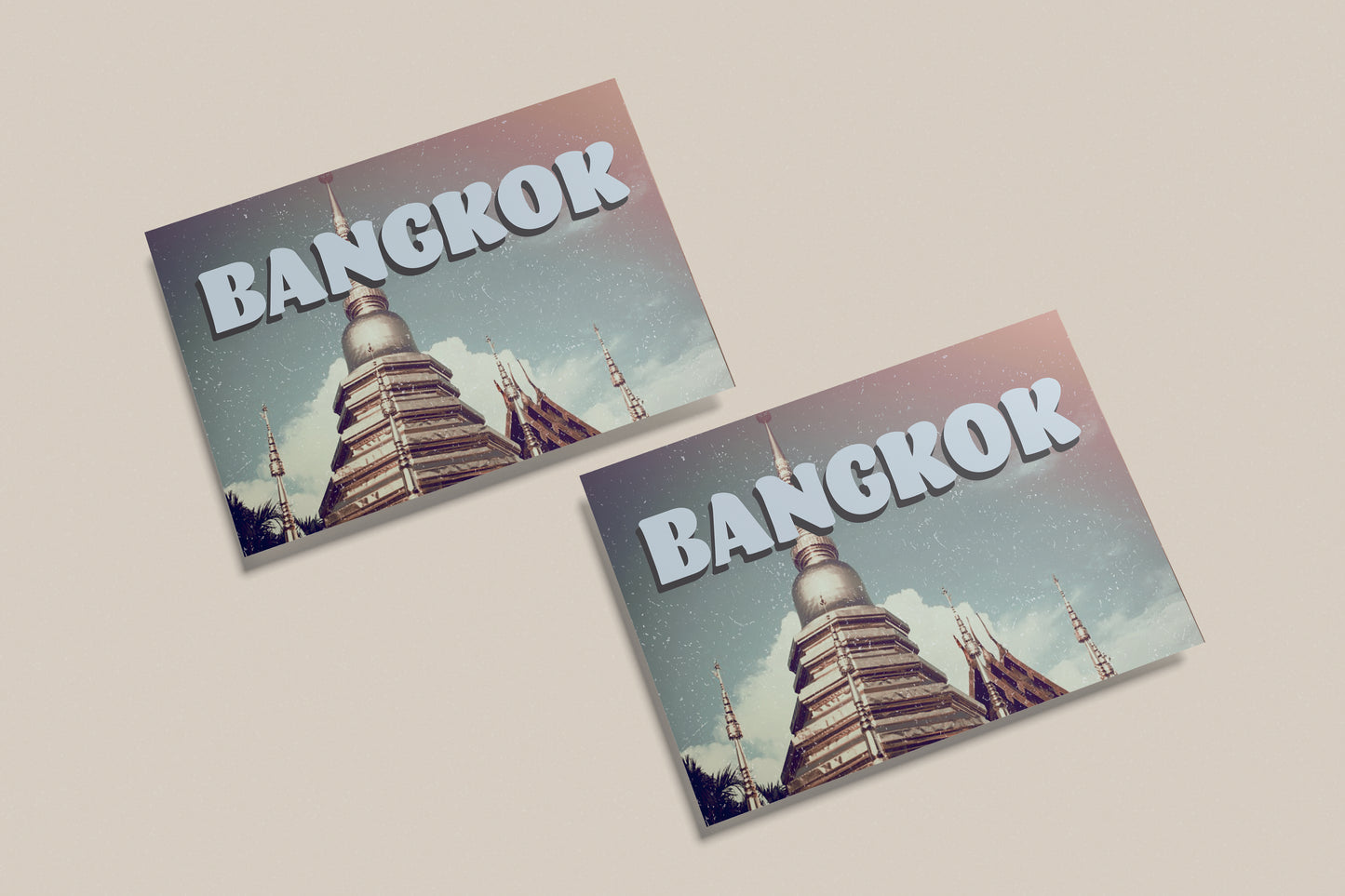 Print Postcard Bangkok Vintage 15x10cm