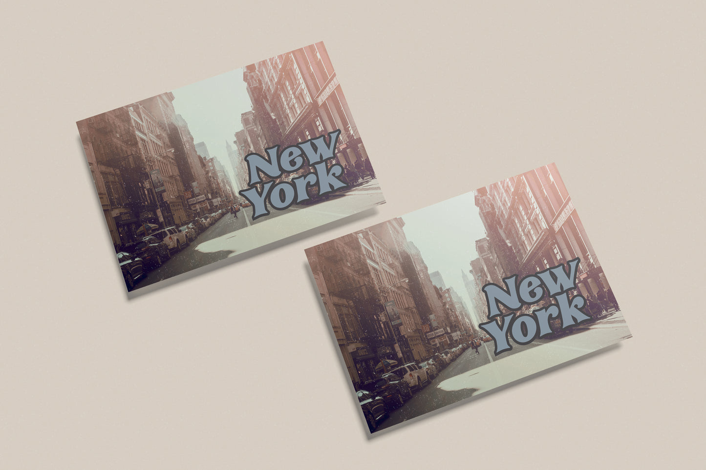 Print Postcard NewYork Vintage 15x10cm