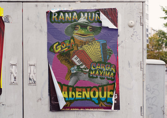 Print Rana Muñoz Palenque Kitsch Advertisement 20x30cm