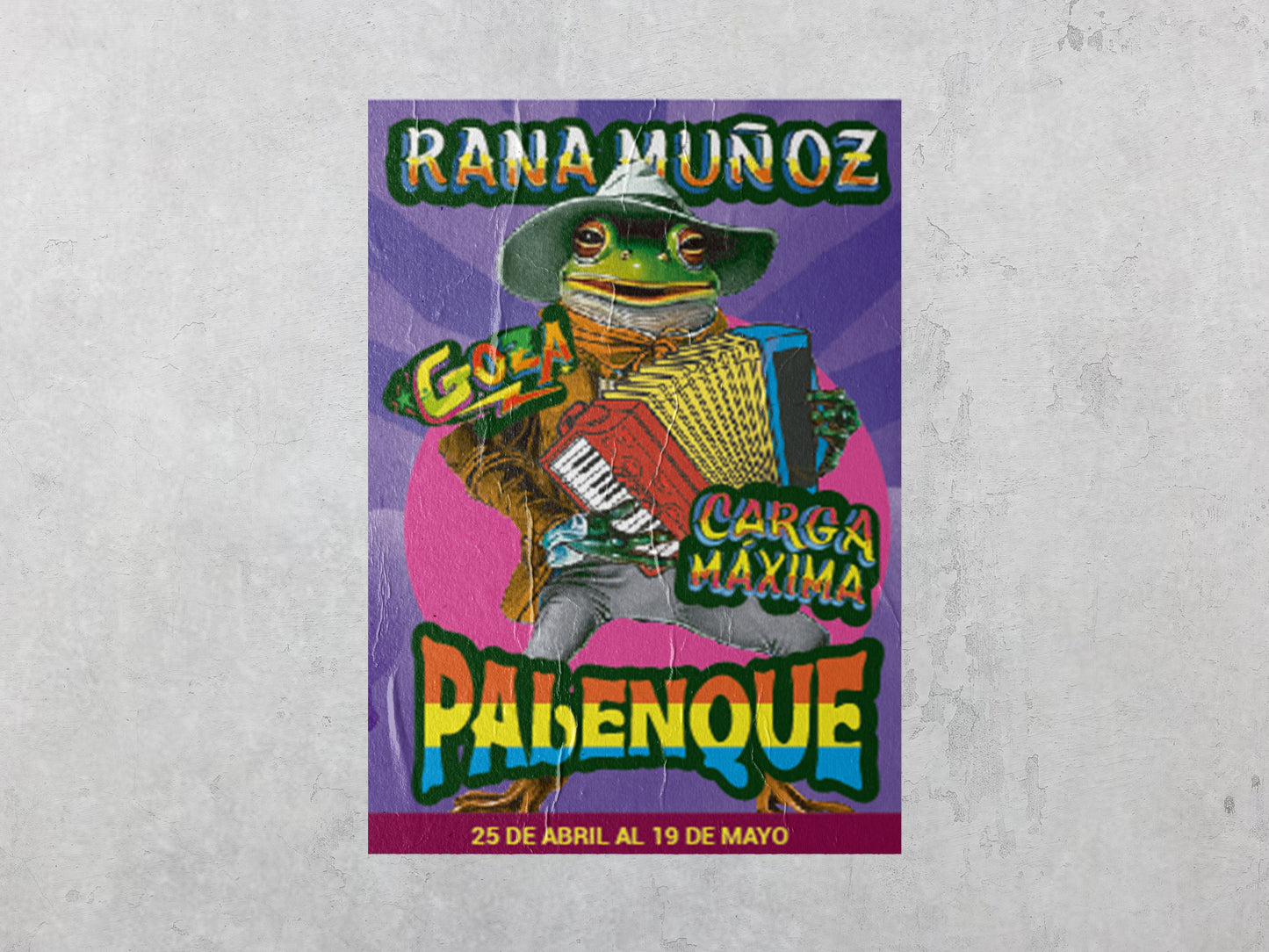 Print Rana Muñoz Palenque Kitsch Advertisement 20x30cm