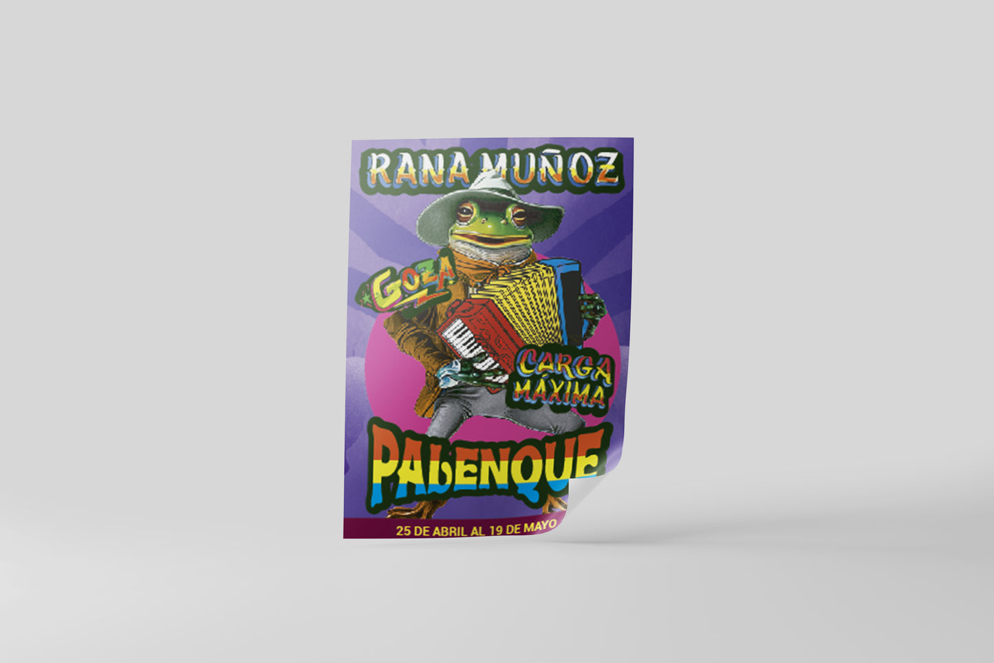 Print Rana Muñoz Palenque Kitsch Advertisement 20x30cm