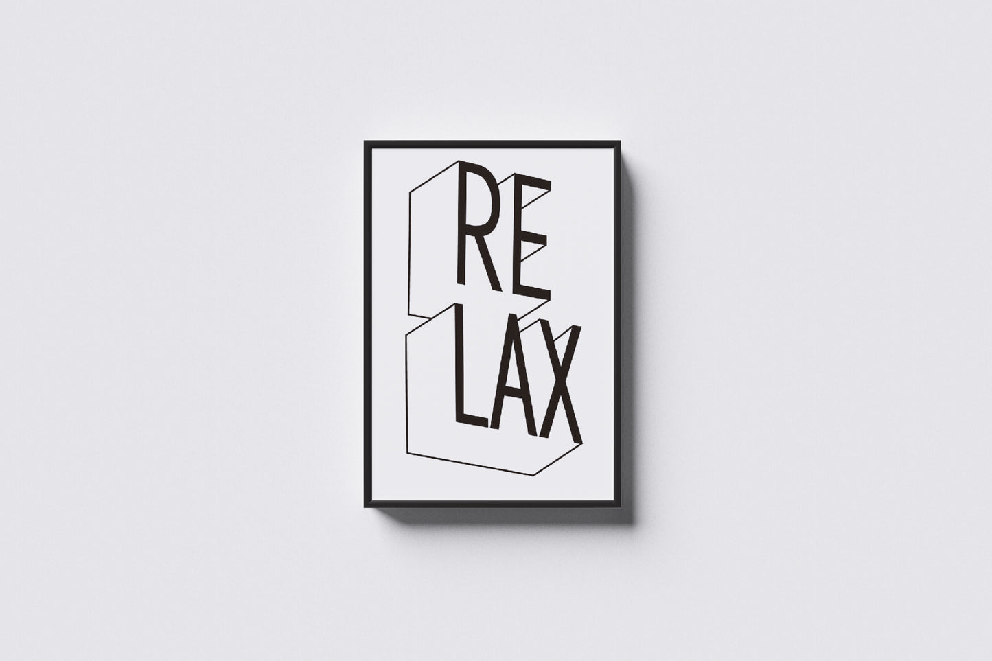 Print Relax Minimalist 21.5x35.5cm