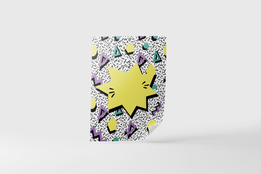 Print Scream Figure Retro 60x90cm