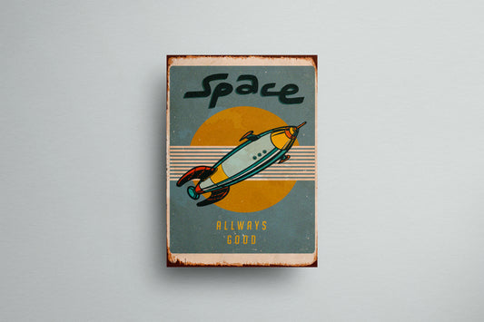 Print Space Retro 60x90cm