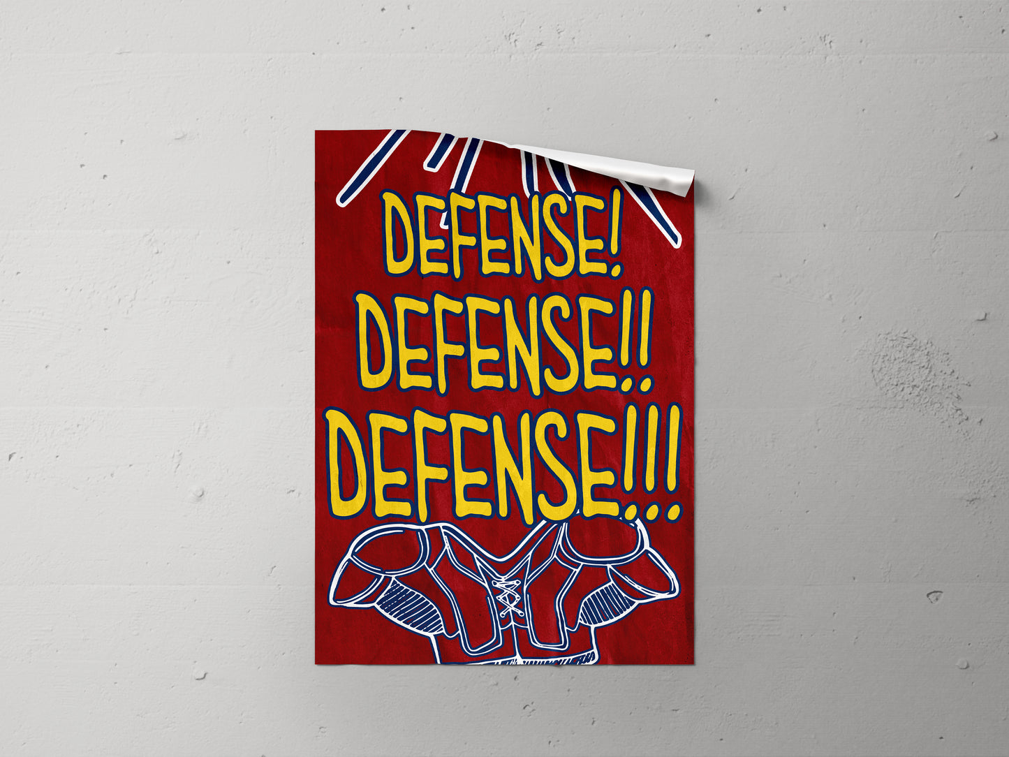 Print Sports Football Banner Advertisement 60x90cm