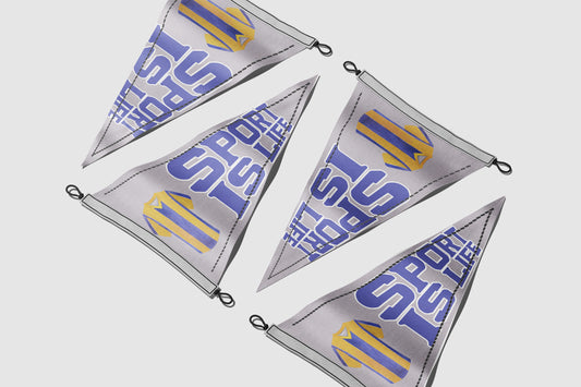 Print Sports Pennant Sport Is Life 62x24cm