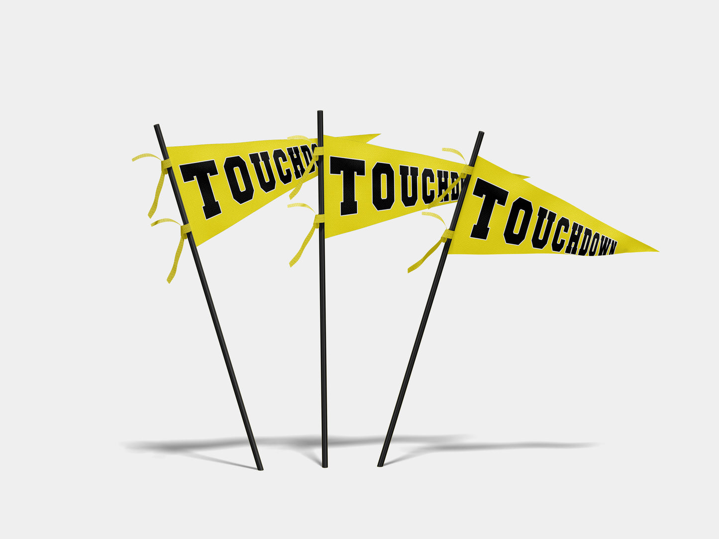 Print Sports Pennant Touchdown 62x24cm
