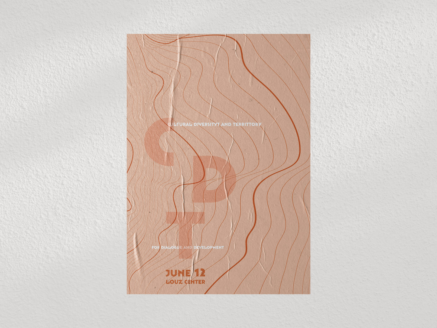 Print Cultural Diversity & Territory Advertisement 117x171cm