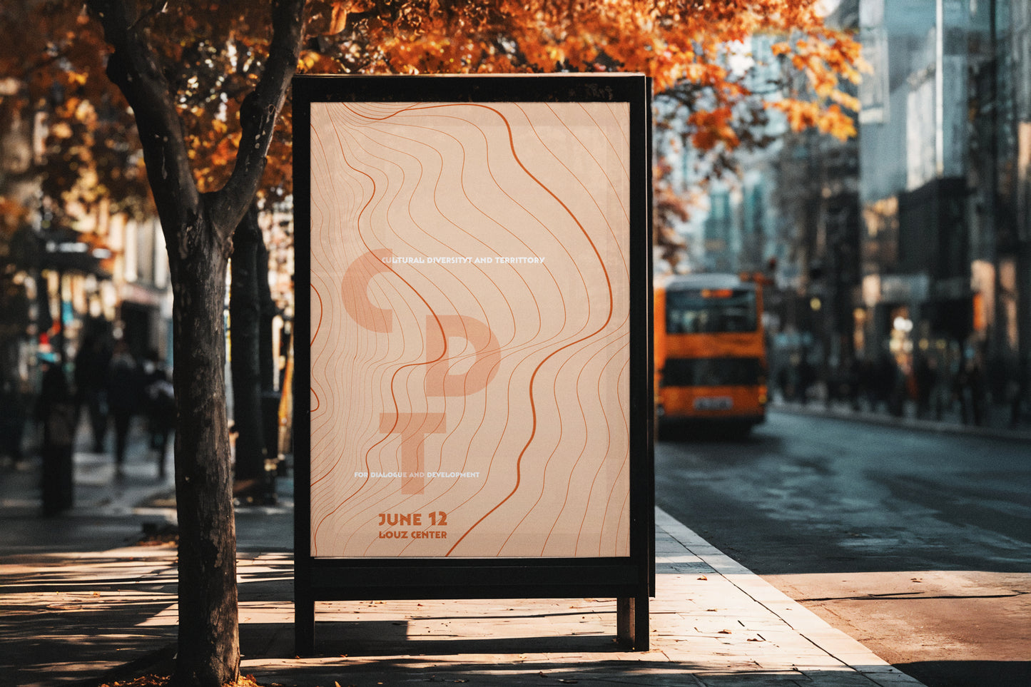 Print Cultural Diversity & Territory Advertisement 117x171cm