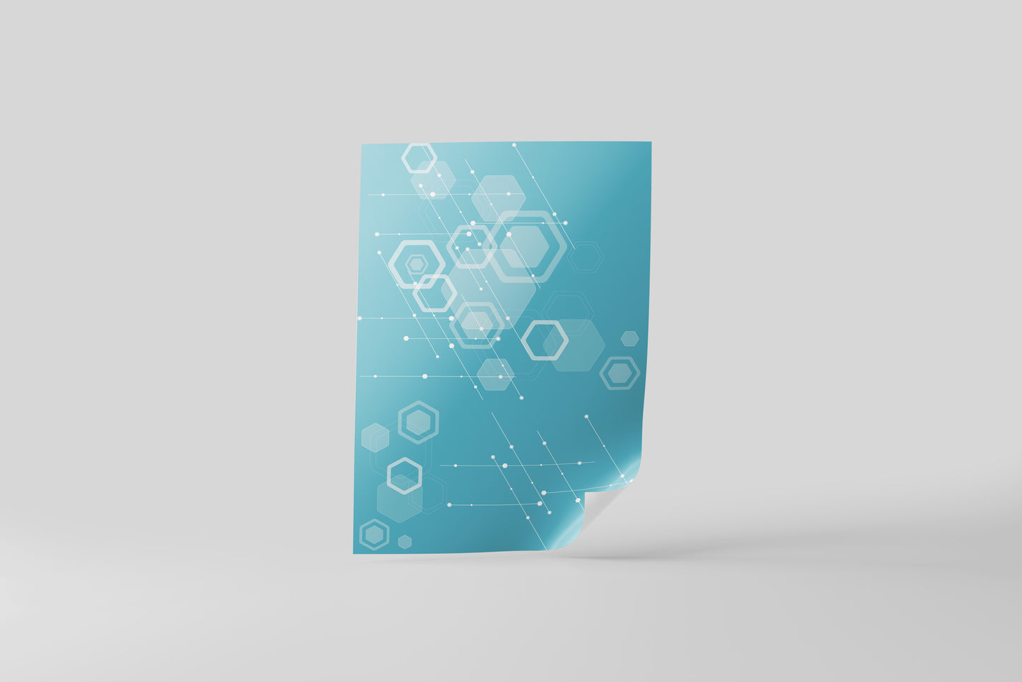 Print Technology Hexagons 60x90cm