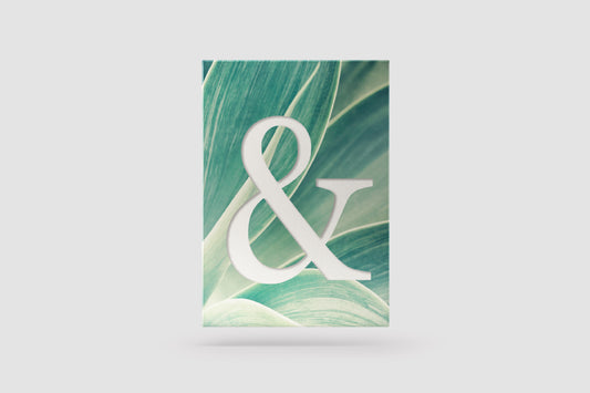 Print Nature & Sign Green 40x50cm