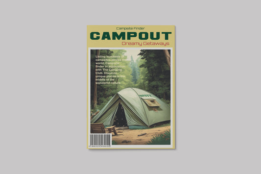 Print Magazine Campout 56.7x43.1cm