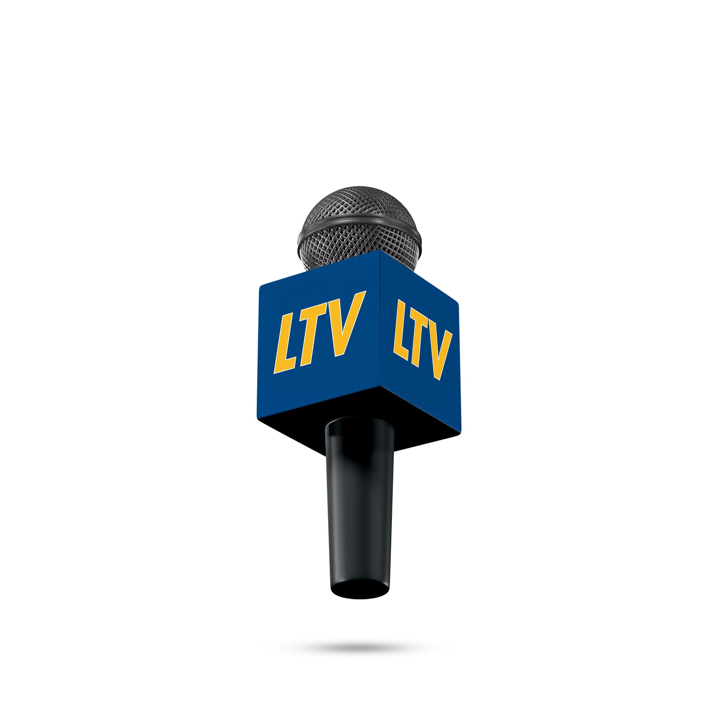 Prop Microphone LTV Blue 28x21.5cm