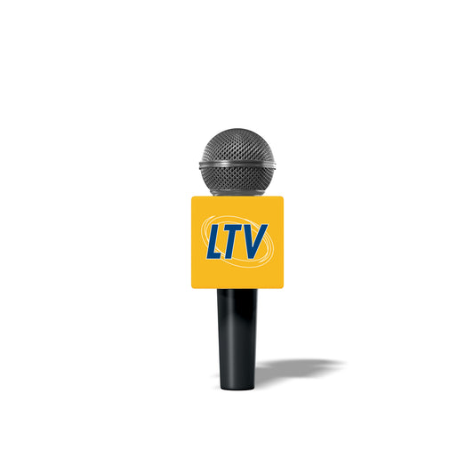 Prop Microphone LTV Yellow V2 28x21.5cm