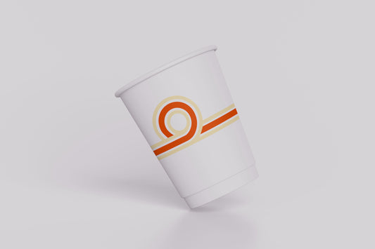 Packaging White Cup 100x63cm
