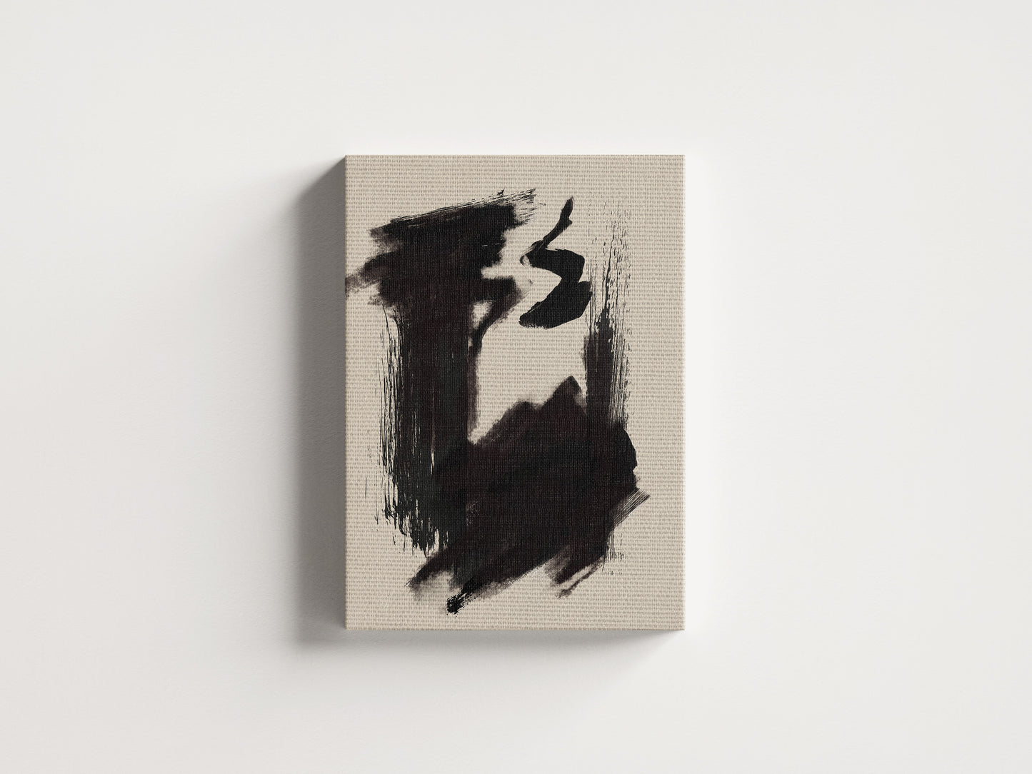 Print Abstract Big Brushstroke Two Paint 60x80cm