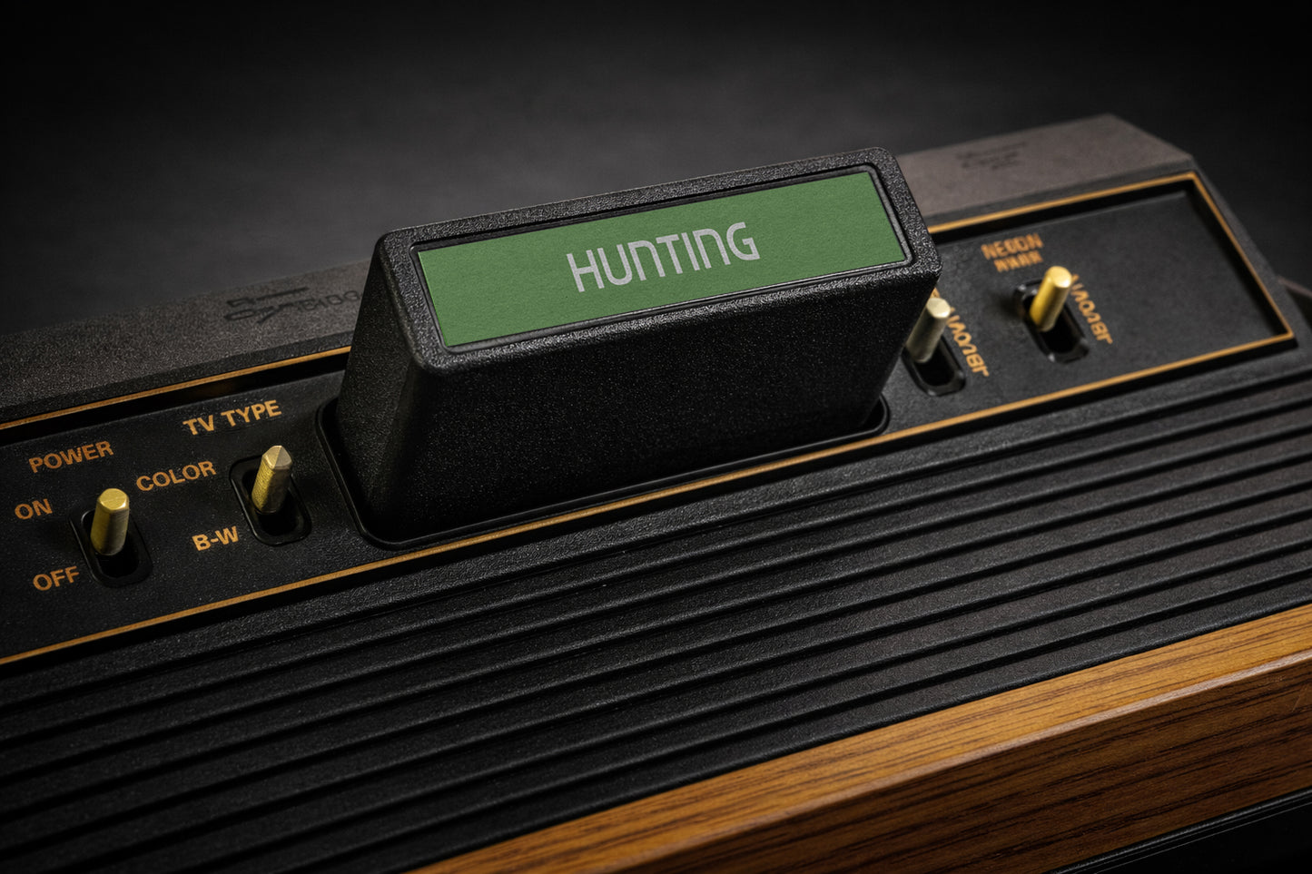 Print Atari Video Game Sticker Hunting 7x10.1