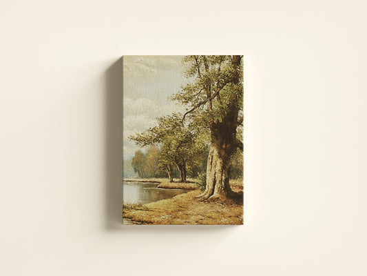 Print Nature Forest Lake - 18x25cm / 20x25cm