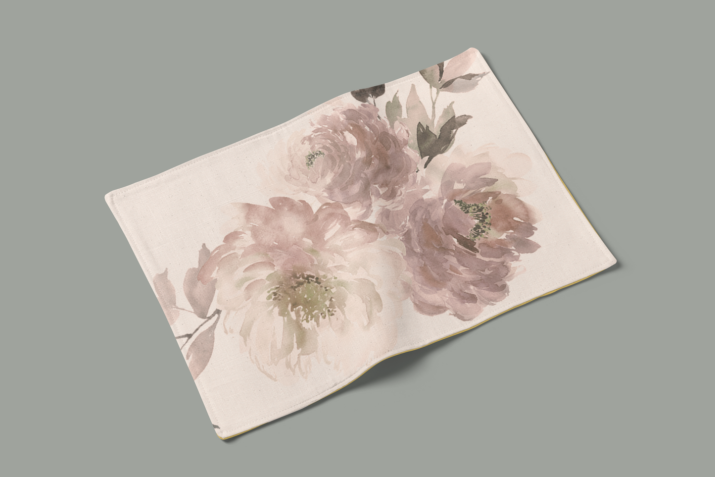 Print Nature Watercolor Peonies 60x90cm